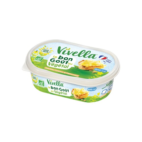 Vivella Margarine Végétale Demi-Sel 275g