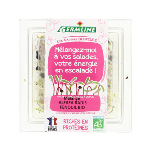 Germ Line Mélange Alfalfa - Radis- Fenouil Bio 60g