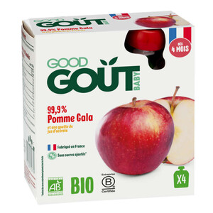 Good Goût Gourde Pomme Framboise Bio 120g - Naturalia Courses en
