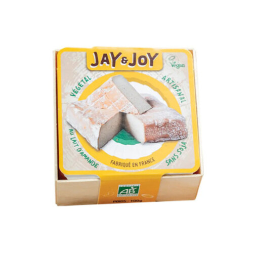 Jay & Joy Jean Jacques au Lait d'Amande Végétal Bio Sans Gluten 100g