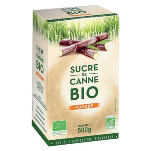 Loiret Et Haentjens Sucre de Canne En Poudre Bio 500g