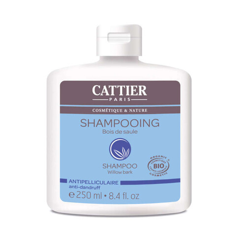 Cattier Shampooing Bois De Saule - Antipelliculaire - 250 ml