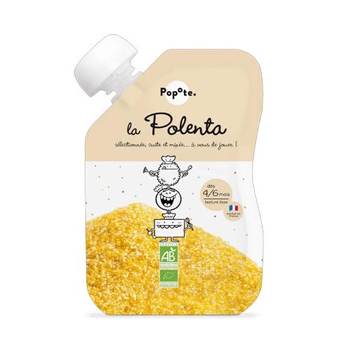 Popote Gourde Polenta Bio 120g