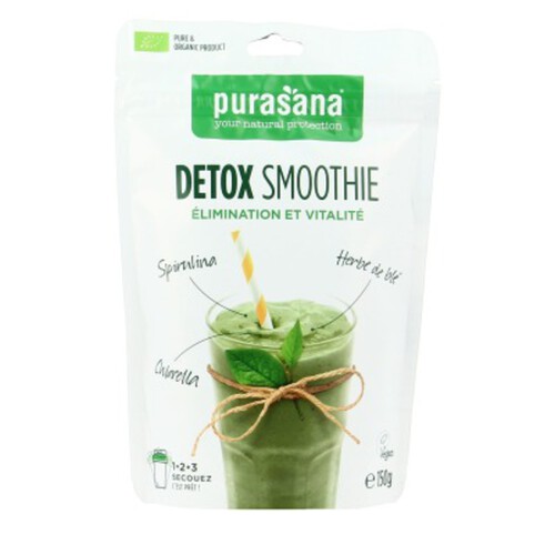 Purasana Green Smoothie Detox Bio 150g