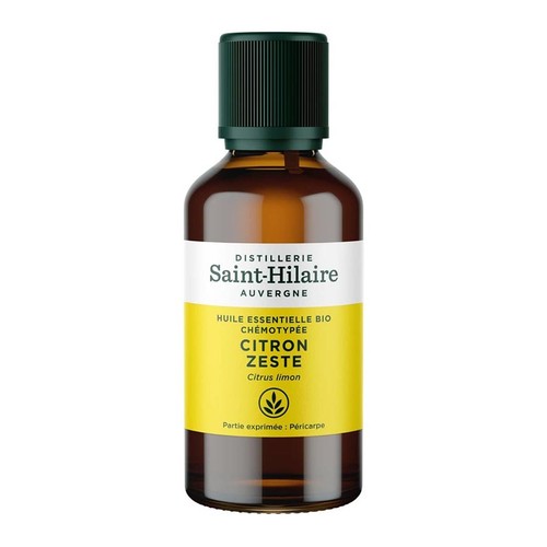 Saint-Hilaire Huile essentielle de zeste de Citron Bio 50ml