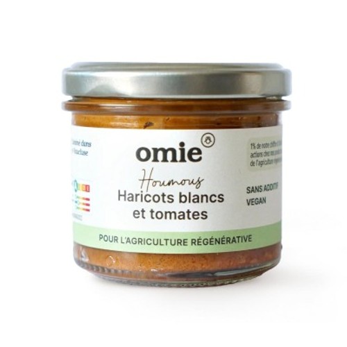 Omie Haricots Blancs & Tomates 90g
