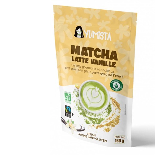 Yumista Matcha latté vanille 160g