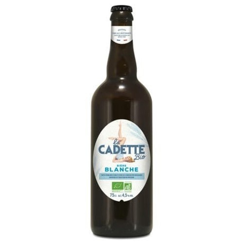 La Cadette Bière Blanche Bio 75cl