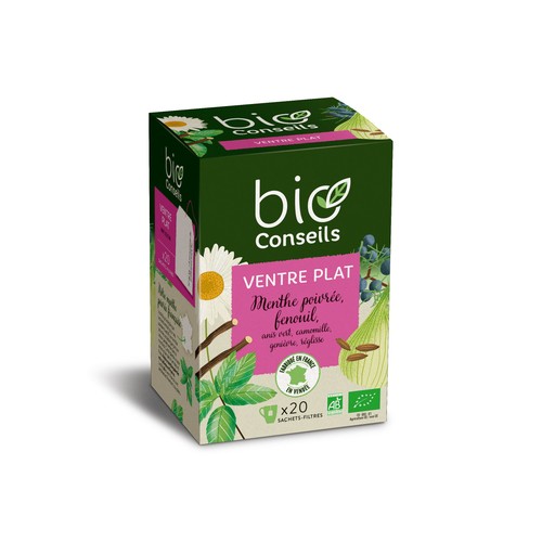 Bioconseils Infusion Ventre Plat - 20 Sachets Bio