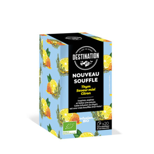 Destination The Infusion Souffle Thym Saveur Miel Citron x20-32g