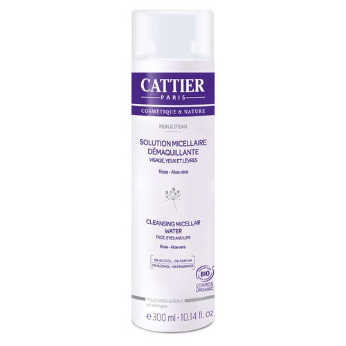 Cattier Solution Micellaire Démaquillante Perle D'Eau Bio 300ml