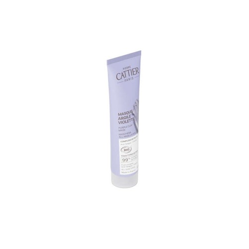 Cattier Masque Argile Violette Bio 100ml