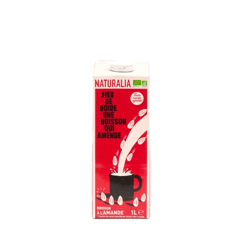 Naturalia Boisson Amande Sans sucre Ajouté 1L