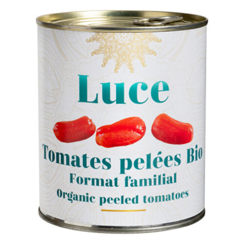 Luce Tomates Pelées Bio 800g