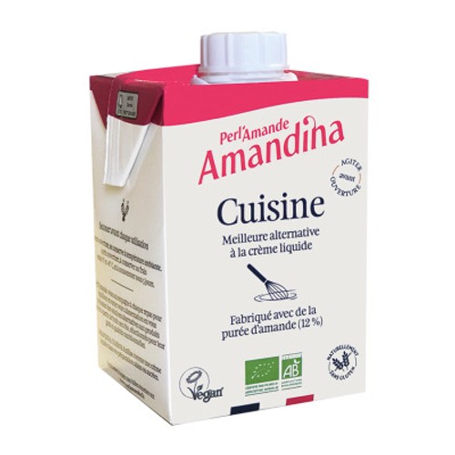 Perl'Amande Amandina Crème Liquide Cuisine 20cl
