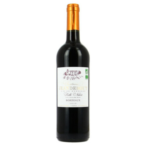 Chateau Jeandebout Aop Bordeaux Belle Nature Rouge 75cl