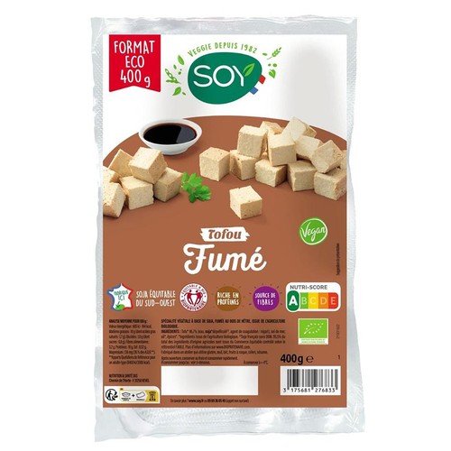 Soy Tofu Fumé Format Eco 400g
