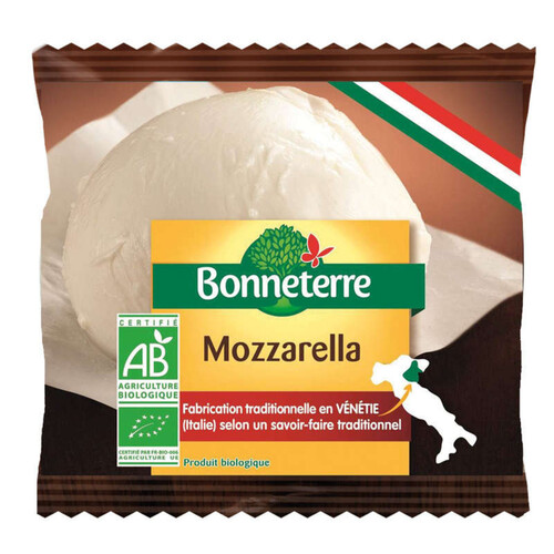 Bonneterre Mozzarella Bio 125G