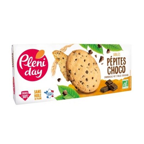 Pleni Day Sablés Pépites Choco 110g