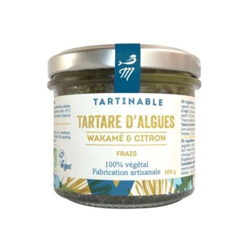 Algues Marinoe tartare d'algues wakamé et citron 100g