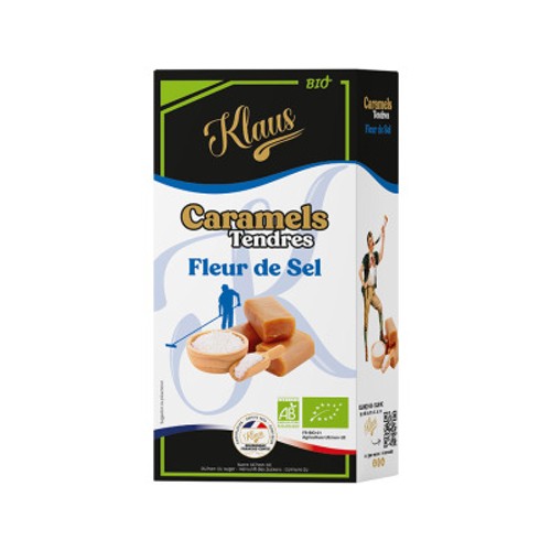 Klaus Bio Caramels Tendres Fleur de Sel 160g
