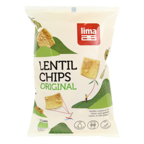 Lima Chips Lentilles Original Bio 90g
