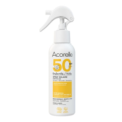 Acorelle Spray Solaire Haute Protection Enfants SPF50 150ml