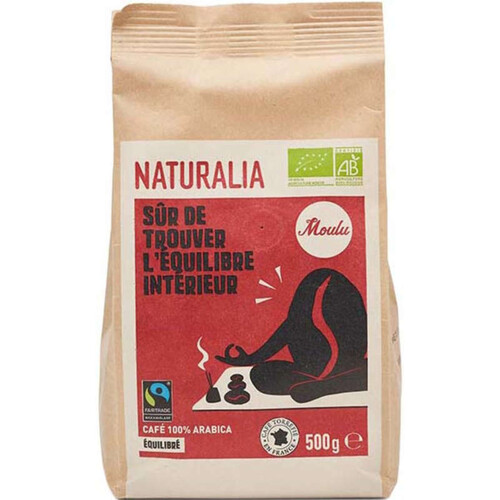 Naturalia Café Moulu 100% Arabica Equilibré 500g