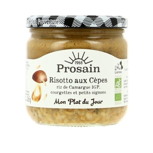 Prosain Risotto aux cèpes, riz complet & courgette Bio 365g