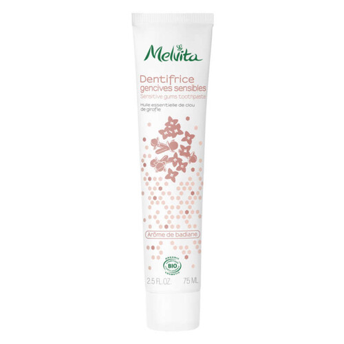 Melvita Dentifrice Gencives Sensibles Bio 75Ml