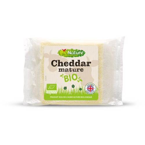 Bionature Cheddar Blanc 200g