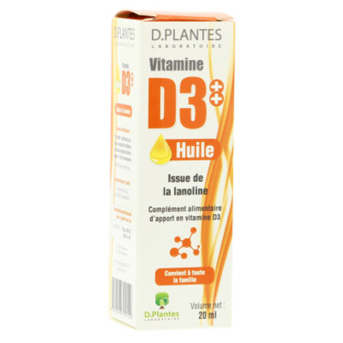 D.Plantes Vitamine D3++ 20ml