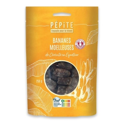 Pépite Bananes Cubes de Cerecita Bio 250g