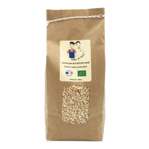 Axel & Paul Sarrasin Bio Décortiqué 250g