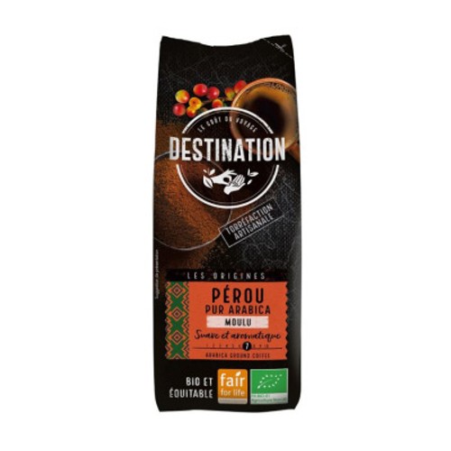 Destination café Pérou pur Arabica 250g
