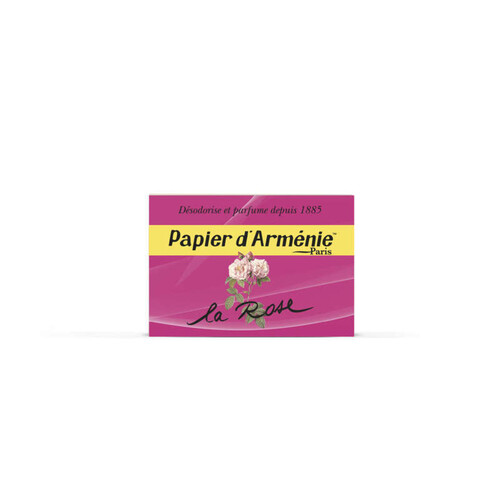 Papier D'Armenie Carnet De Papier D'Arménie La Rose
