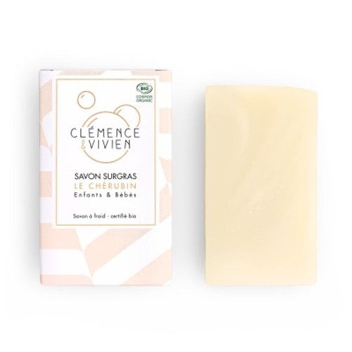 Clémence & Vivien Savon Surgras Le Cherubin  Enfants & Bébés 100g