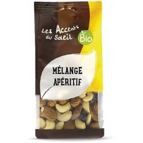 Les Accents du Soleil Mélange Apéritif Bio 125g