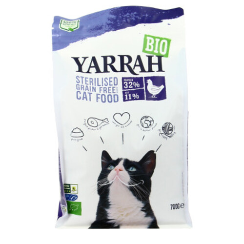 Yarrah Croquette Chat Stérilisé Bio 700g