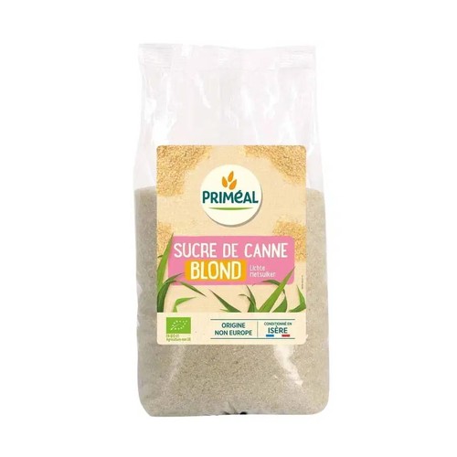 Priméal Sucre De Canne Blond 1Kg