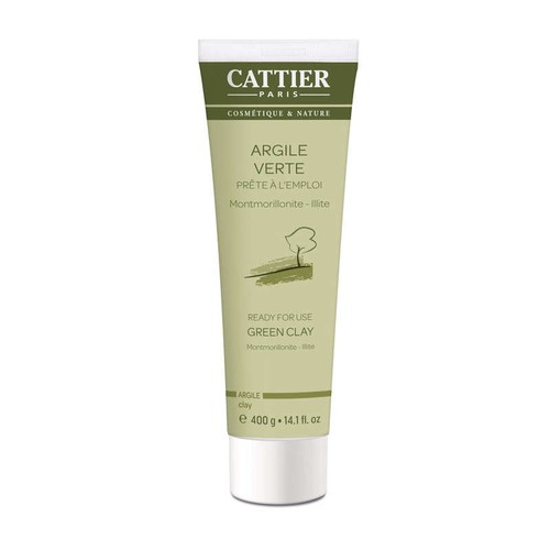Cattier argile verte tube 400g