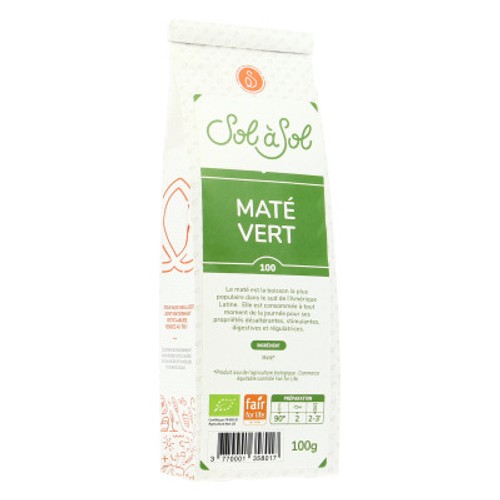 Sol A Sol Maté Vert Bio 100g