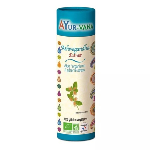 Ayur-Vana Ashwagandha Bio Stress x120 gélules