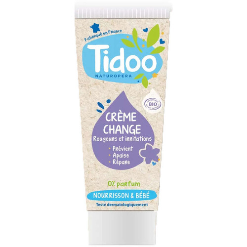 Tidoo Crème Change 0% Parfum Nourrisson & Bébé 75ml