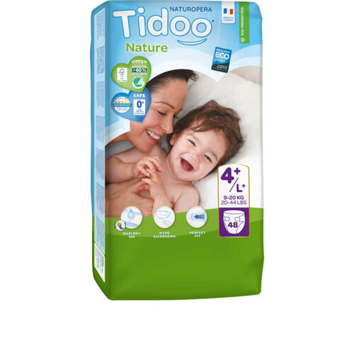 Tidoo Nature Couches T4+/L+- 9-20KG x 48