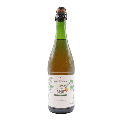Coteaux Nantais Cidre Brut Bio 75cl
