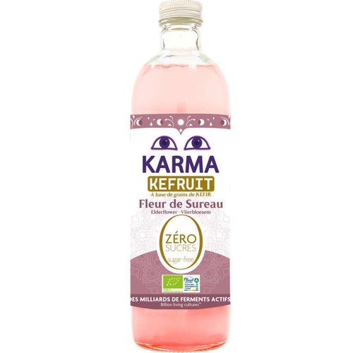 Karma Kefruit à Base de Graines de Kéfir & Fleurs de Sureau 75cl