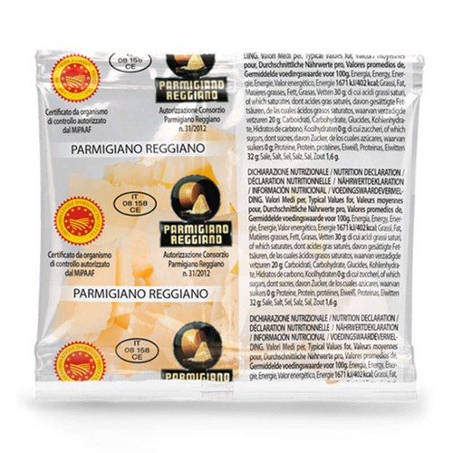 Bioetika Copeaux de parmesan Parmigiano Reggiano Bio AOP 80g
