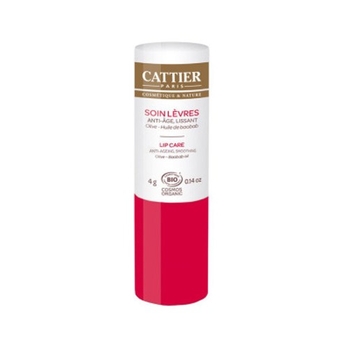 Cattier Soin Lèvres Anti-Âge Lissant Bio 4g