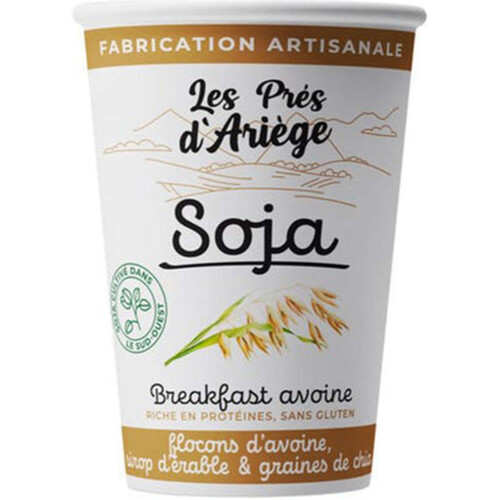 Les Prés d'Ariège Soja Breakfast Avoine 400g